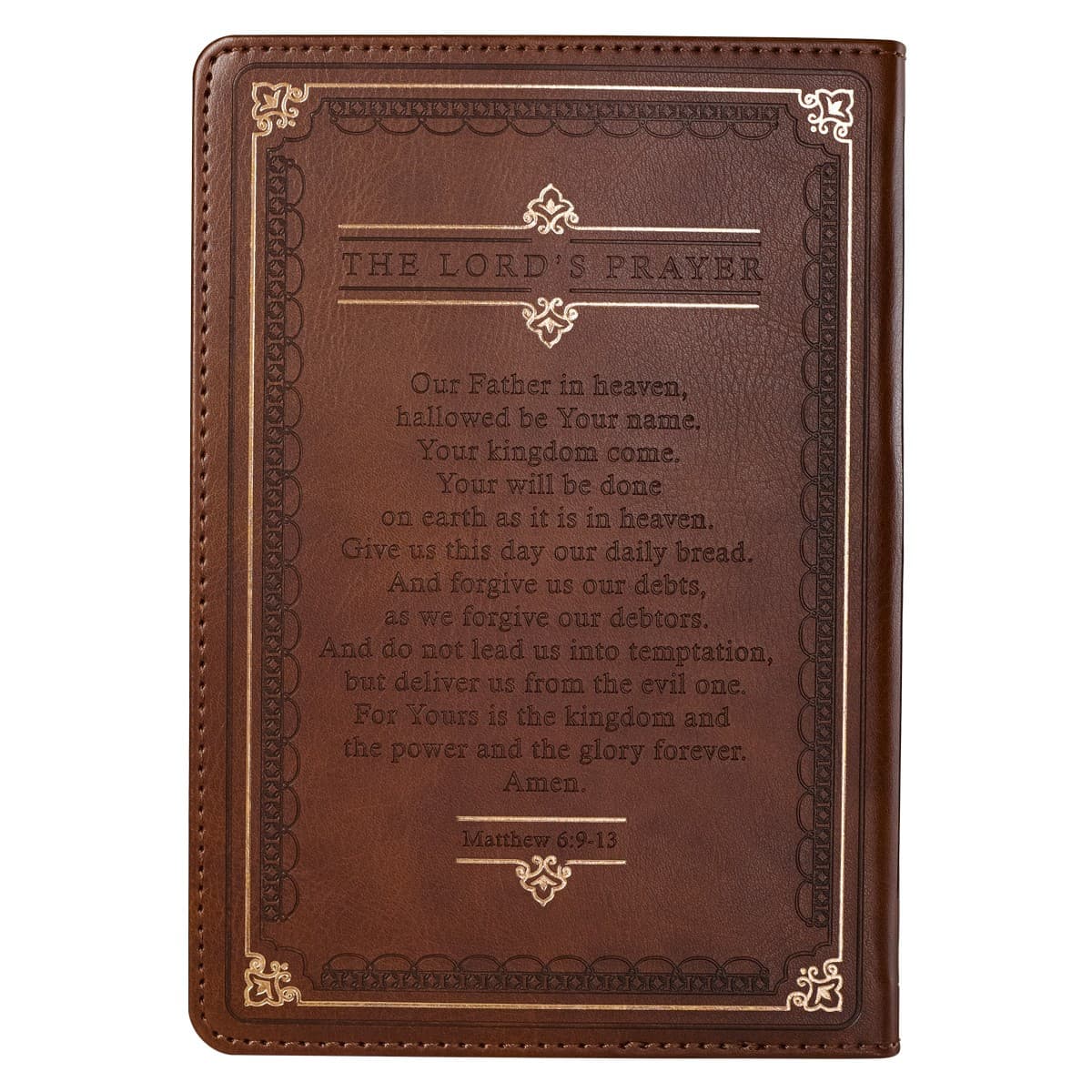The Lord's Prayer - Matthew 6: 9-13 LuxLeather Prayer Journal, picture 2