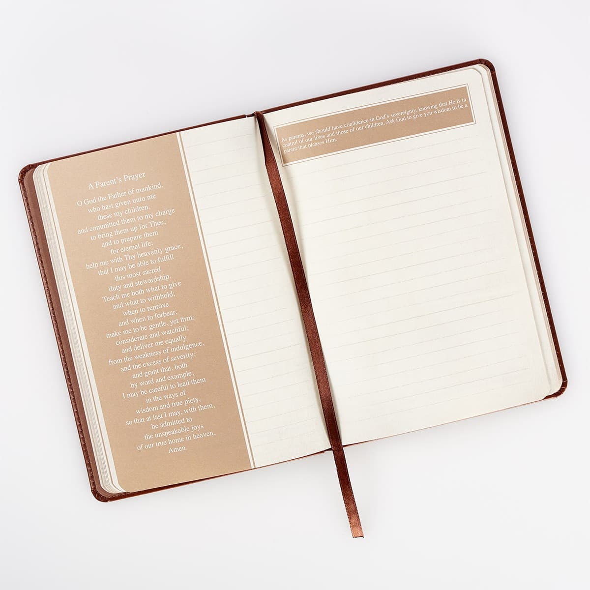 The Lord's Prayer - Matthew 6: 9-13 LuxLeather Prayer Journal, picture 6