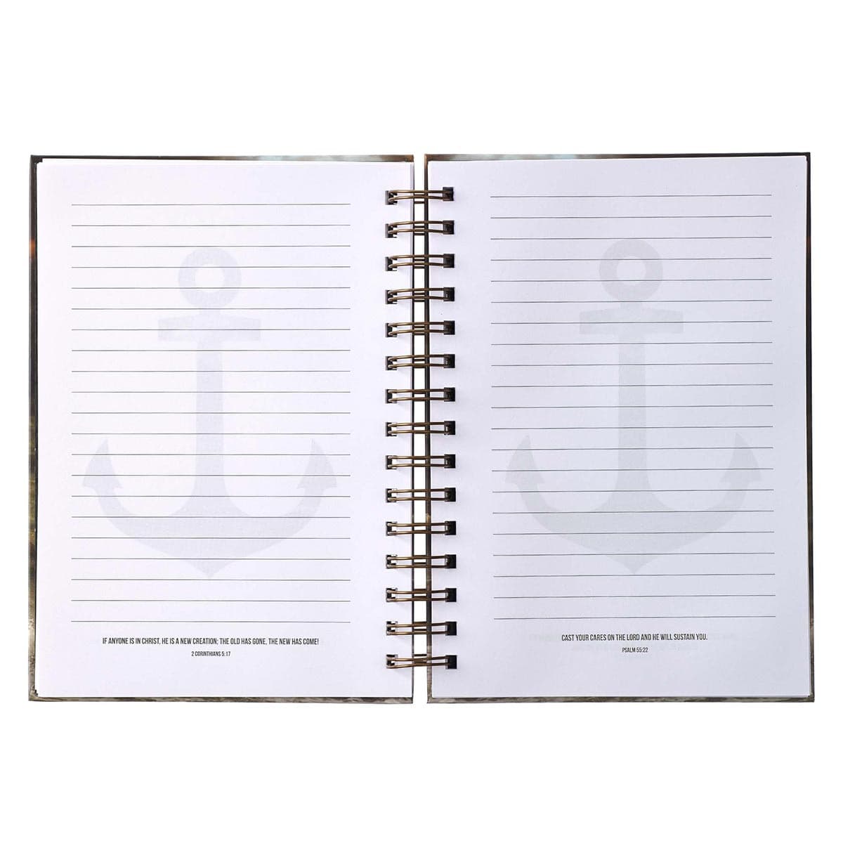 Anchor For The Soul - Hebrews 6:19 Large Wirebound Journal, picture 4