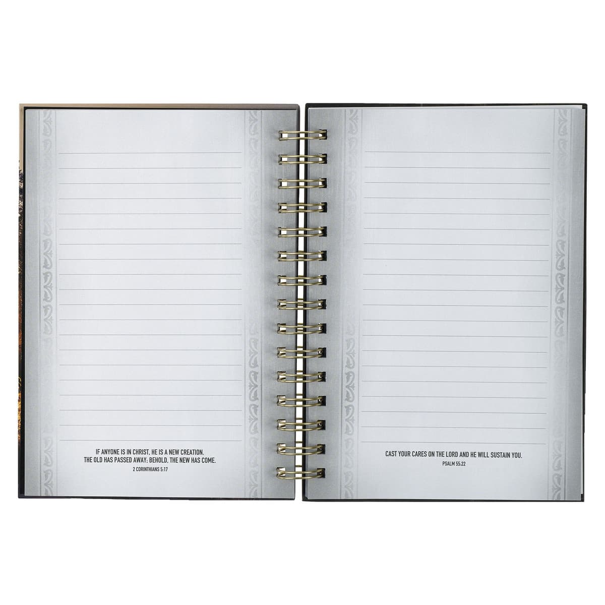 All Things Are Possible - Matthew 19:26 Pine Forest Large Wirebound Journal, picture 4