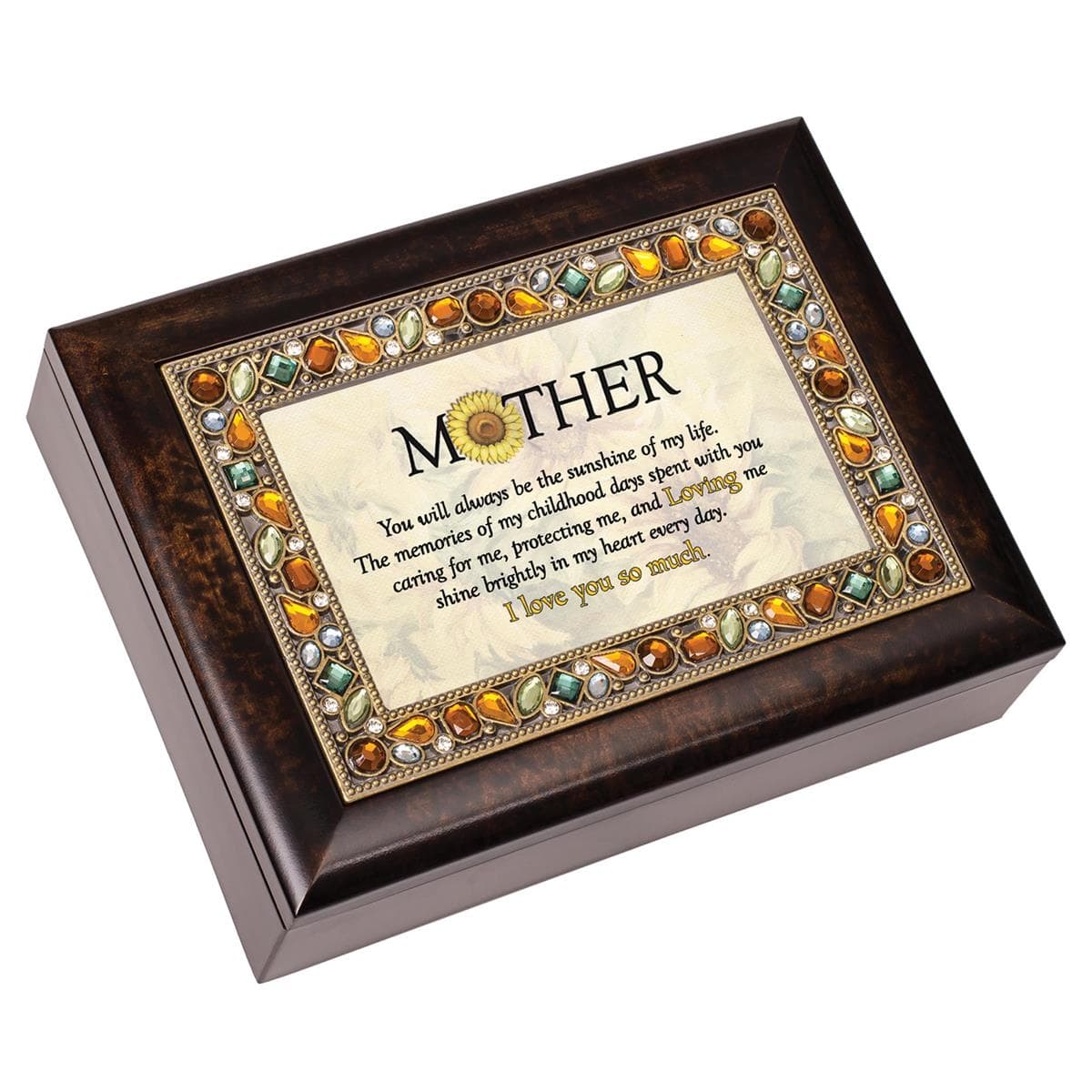 MOTHER YOU WILL MUSICAL JEWELRY BOX