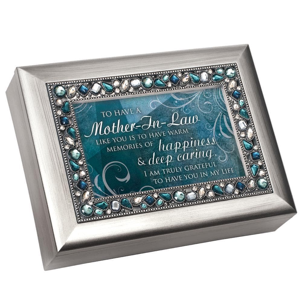 MOTHER IN LAW TRULY GRATEFUL MUSICAL JEWELRY BOX