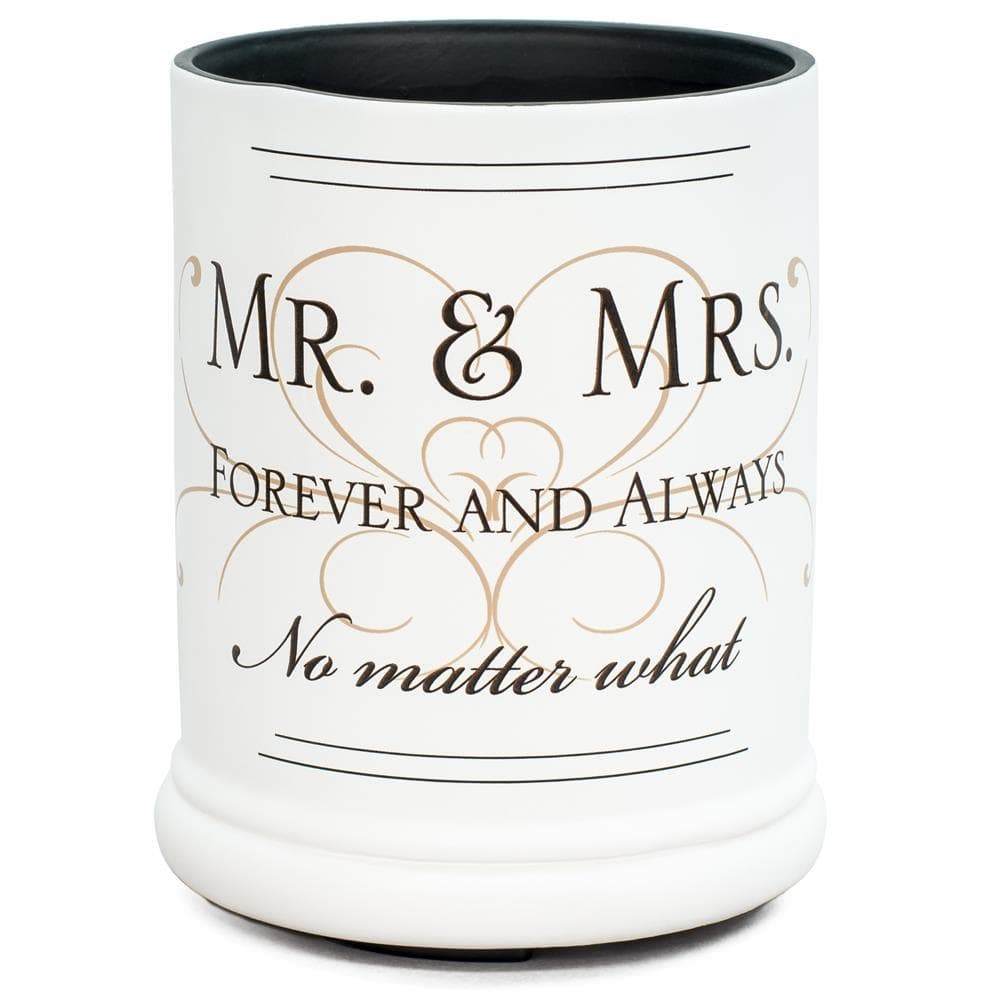 MR AND MRS CANDLE JAR WARMER