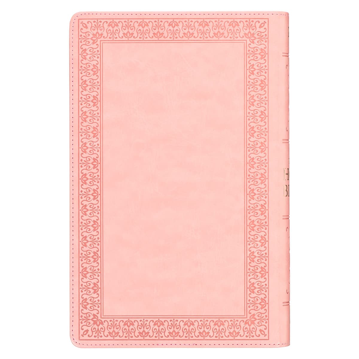 Sunrise Pink Faux Leather Giant Print Standard-size King James Version Bible with Thumb Index, picture 2