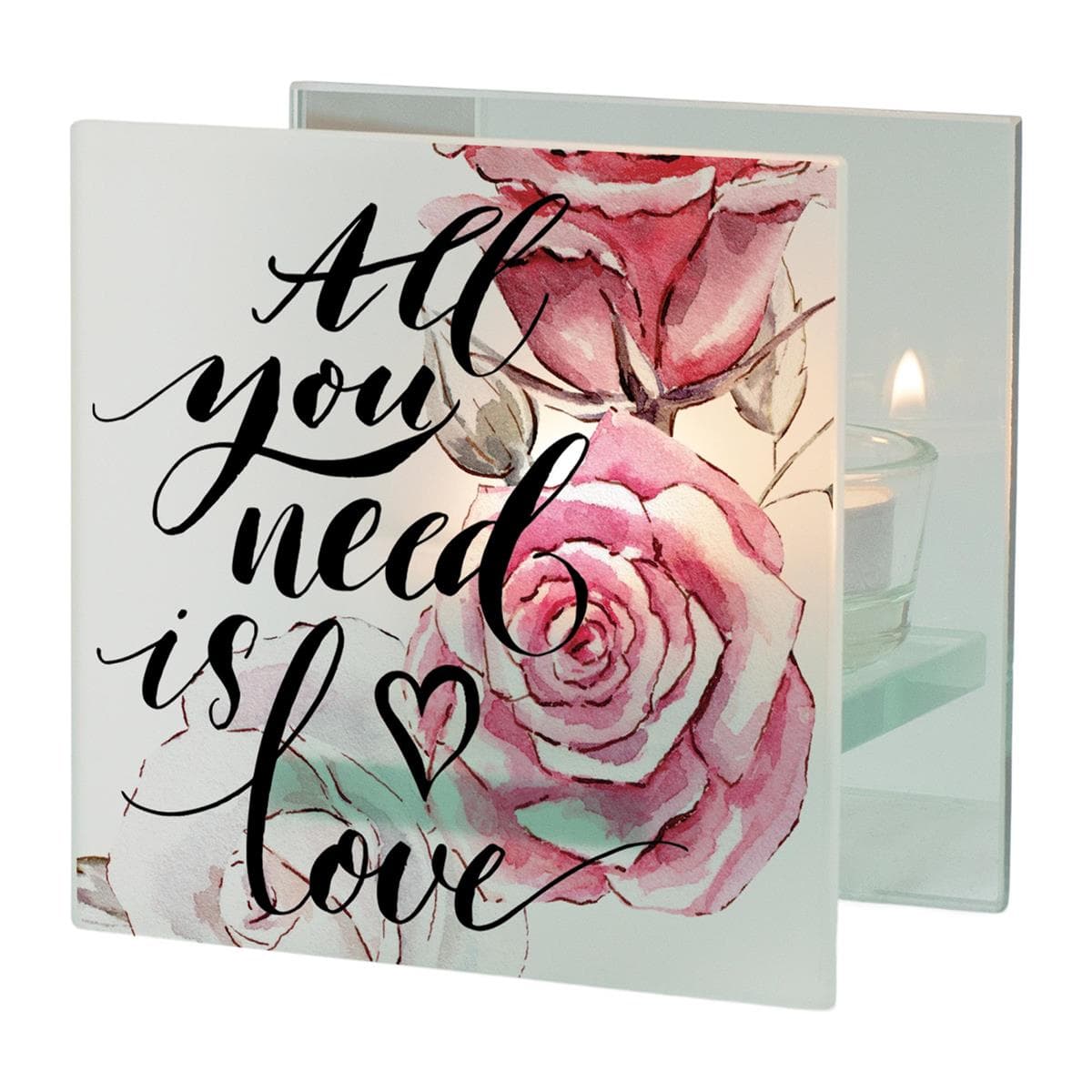 All You Need Is Love Tealight Candleholder, picture 3