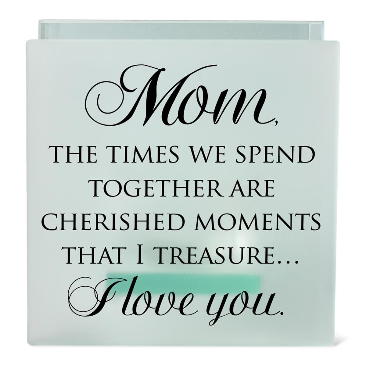 MOM/TIMES WE SPEND TOGETHER TEALIGHT CANDLE HOLDER, picture 2