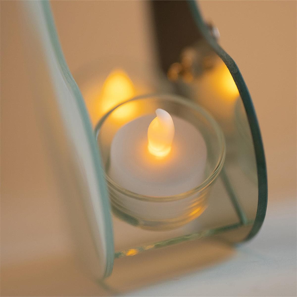 GOOD FRIENDS ARE GLASS WALL TEALIGHT CANDLE HOLDER, picture 5