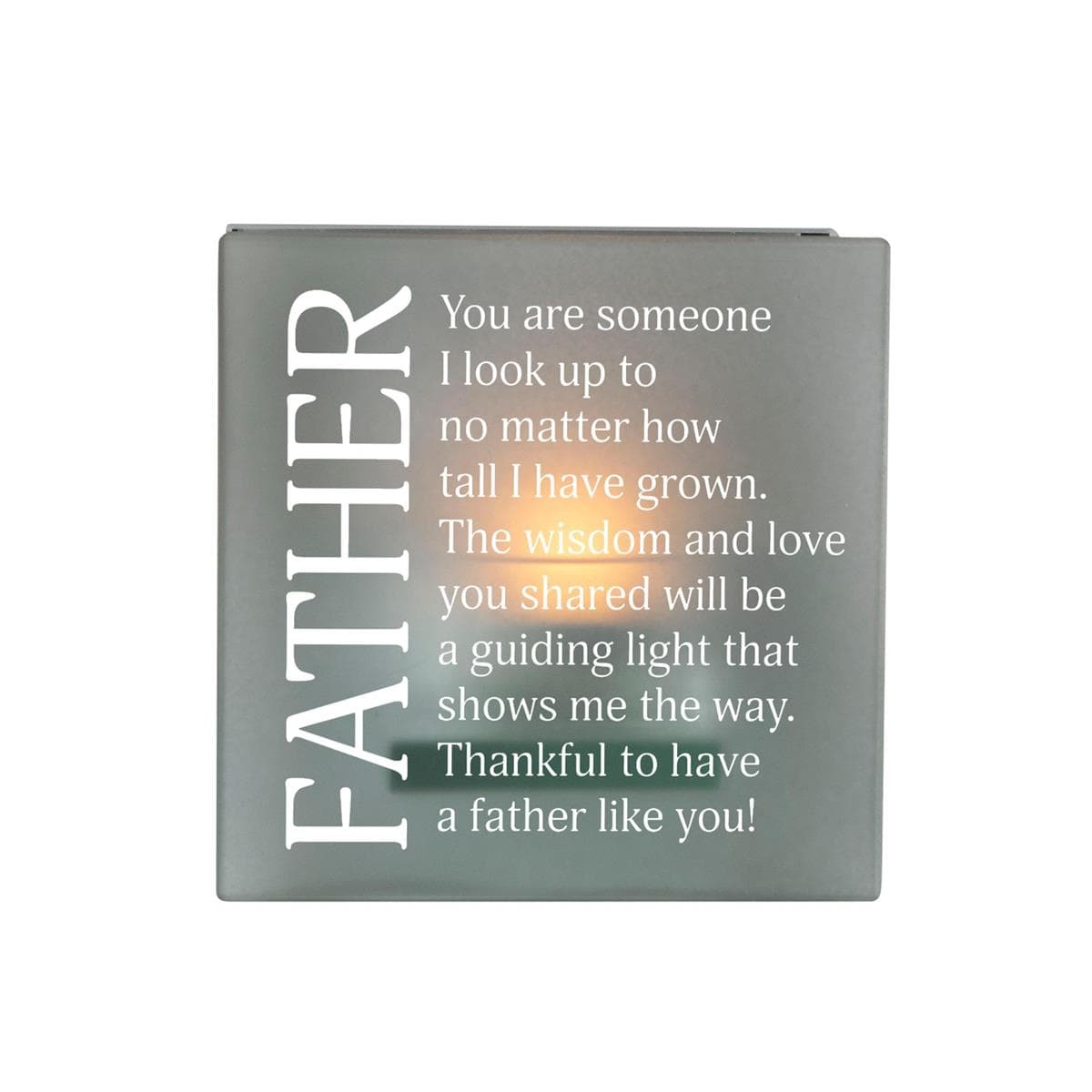 Father, Someone I Look Up to Tealight Candle Holder, picture 3