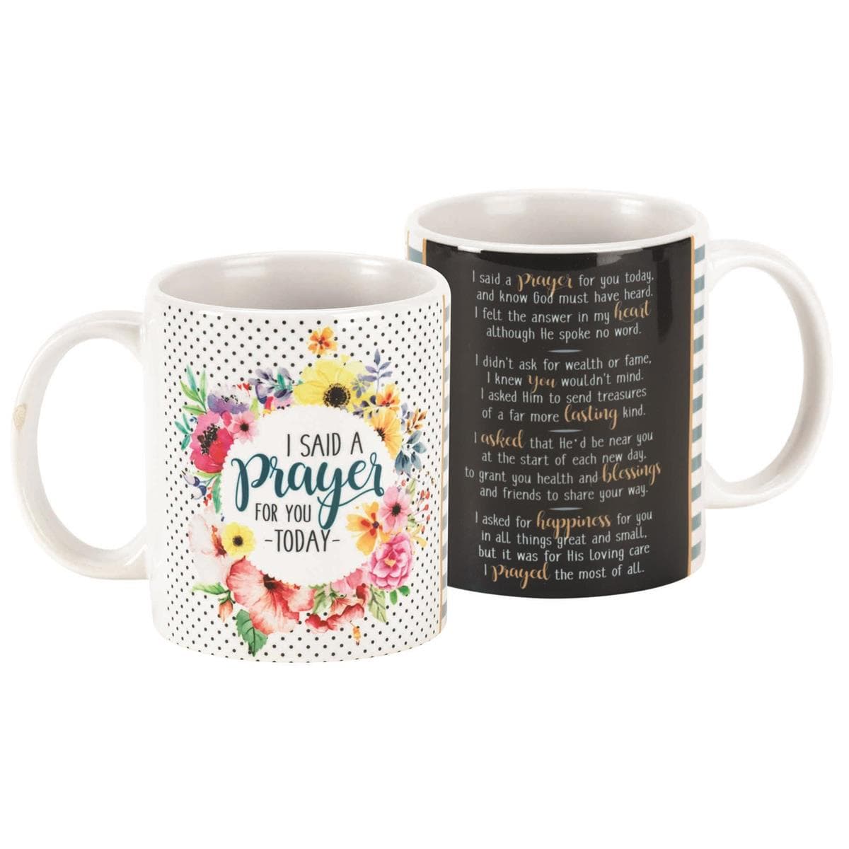 MUG I SAID A PRAYER CERAMIC 11 OZ