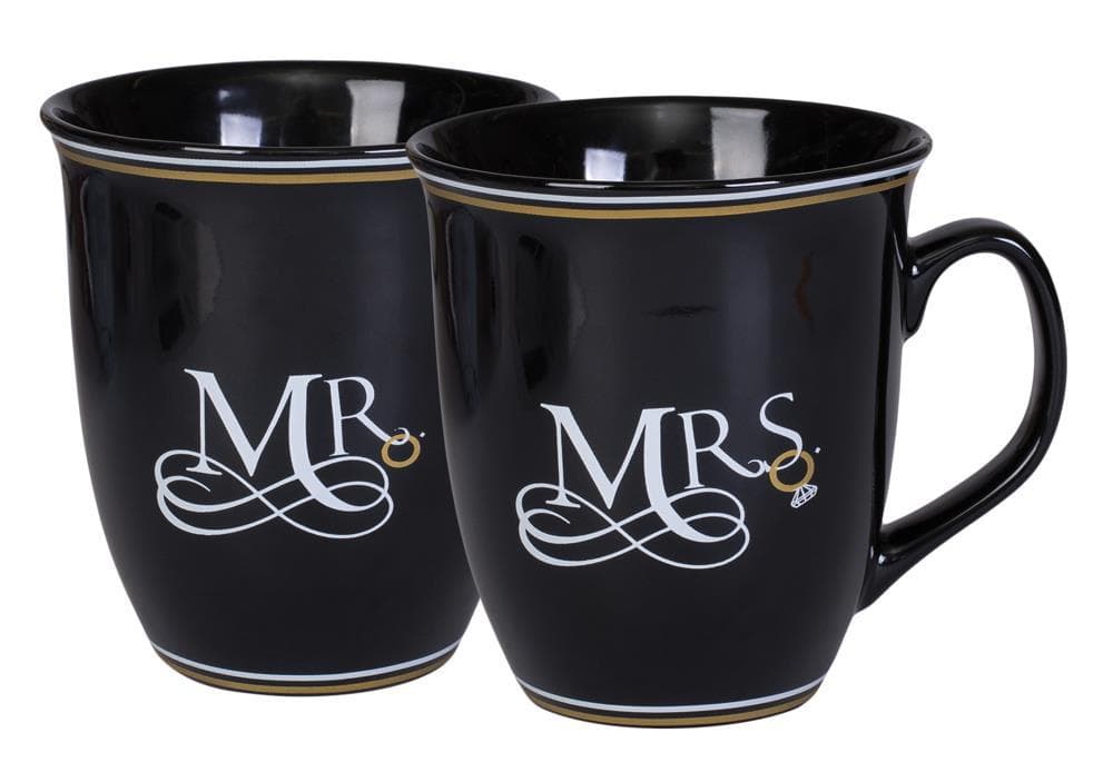 MR AND MRS EVER AFTER CERAMIC MUG 16OZ
