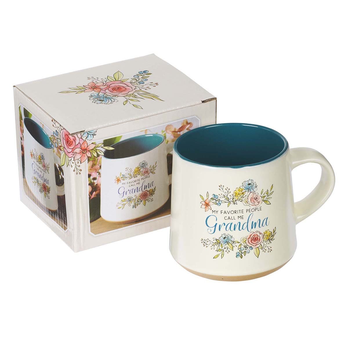 Grandma Ceramic Coffee Mug with Clay Dipped Base, picture 3