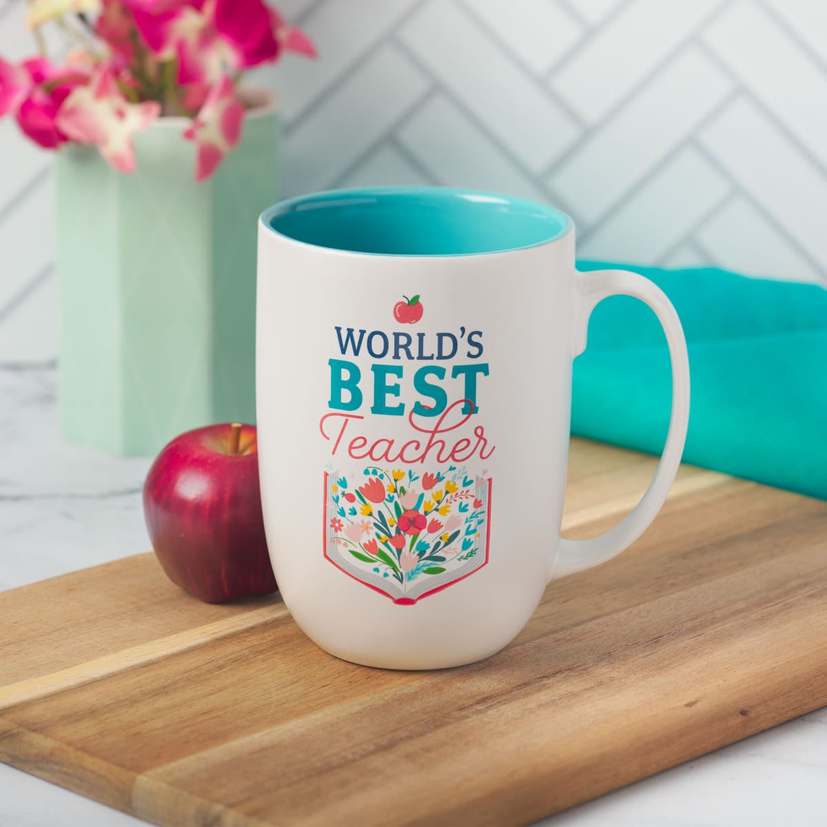 World's Best Teacher - Ecclesiastes 2:26 Ceramic Coffee Mug, picture 4