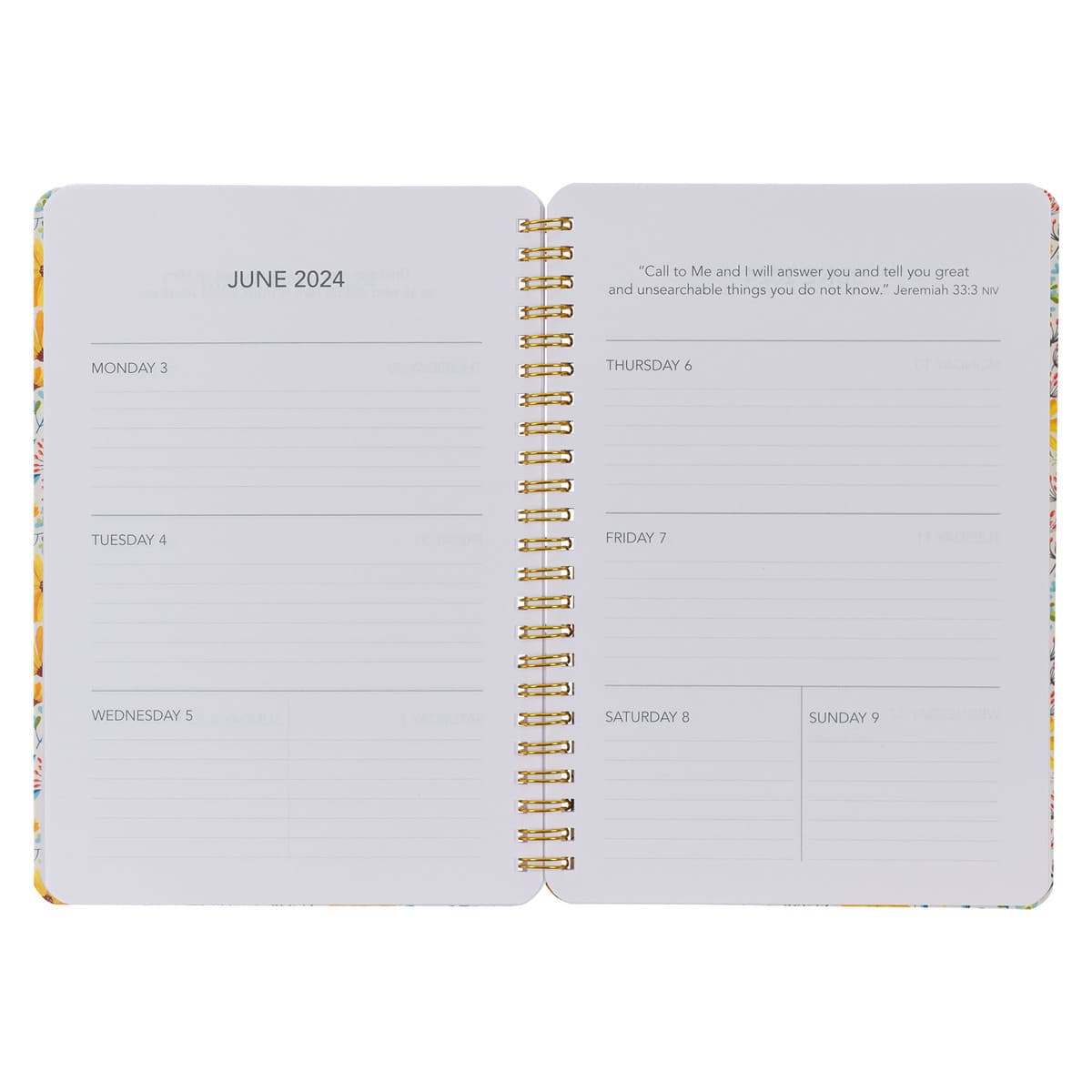 2024 Make Today a Wonderful Day Weekly Planner, picture 6