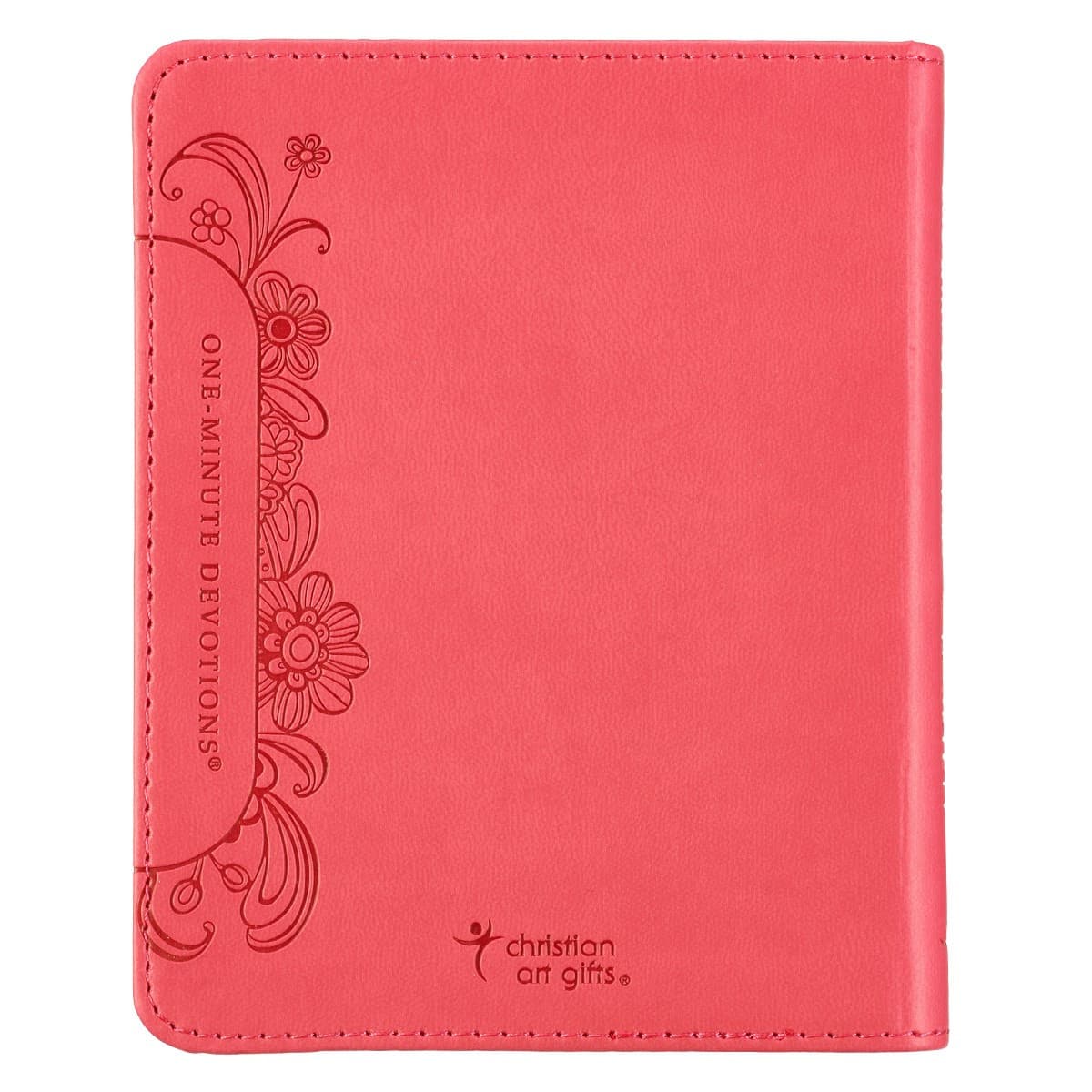 Pink Faux Leather One-minute Devotions for Women Devotional, picture 2