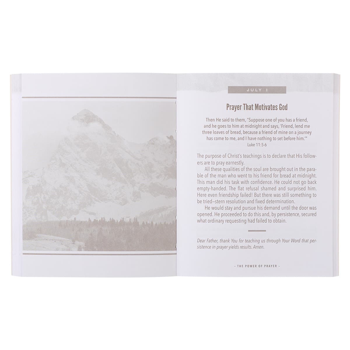 The Power of Prayer Brown Softcover One-minute Devotions, picture 6
