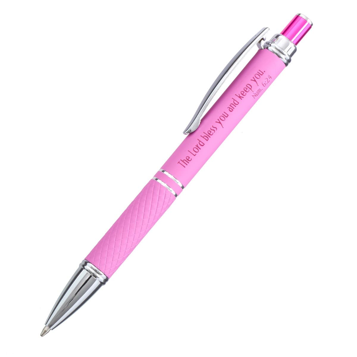 Bless You and Keep You - Numbers 6:24 Pink Gift Pen and Case, picture 3