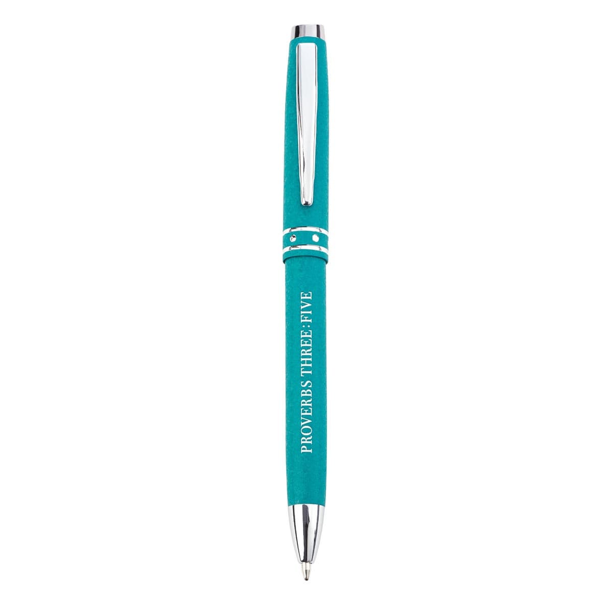 Trust In The Lord – Proverbs 3:5 Teal Gift Pen, picture 2