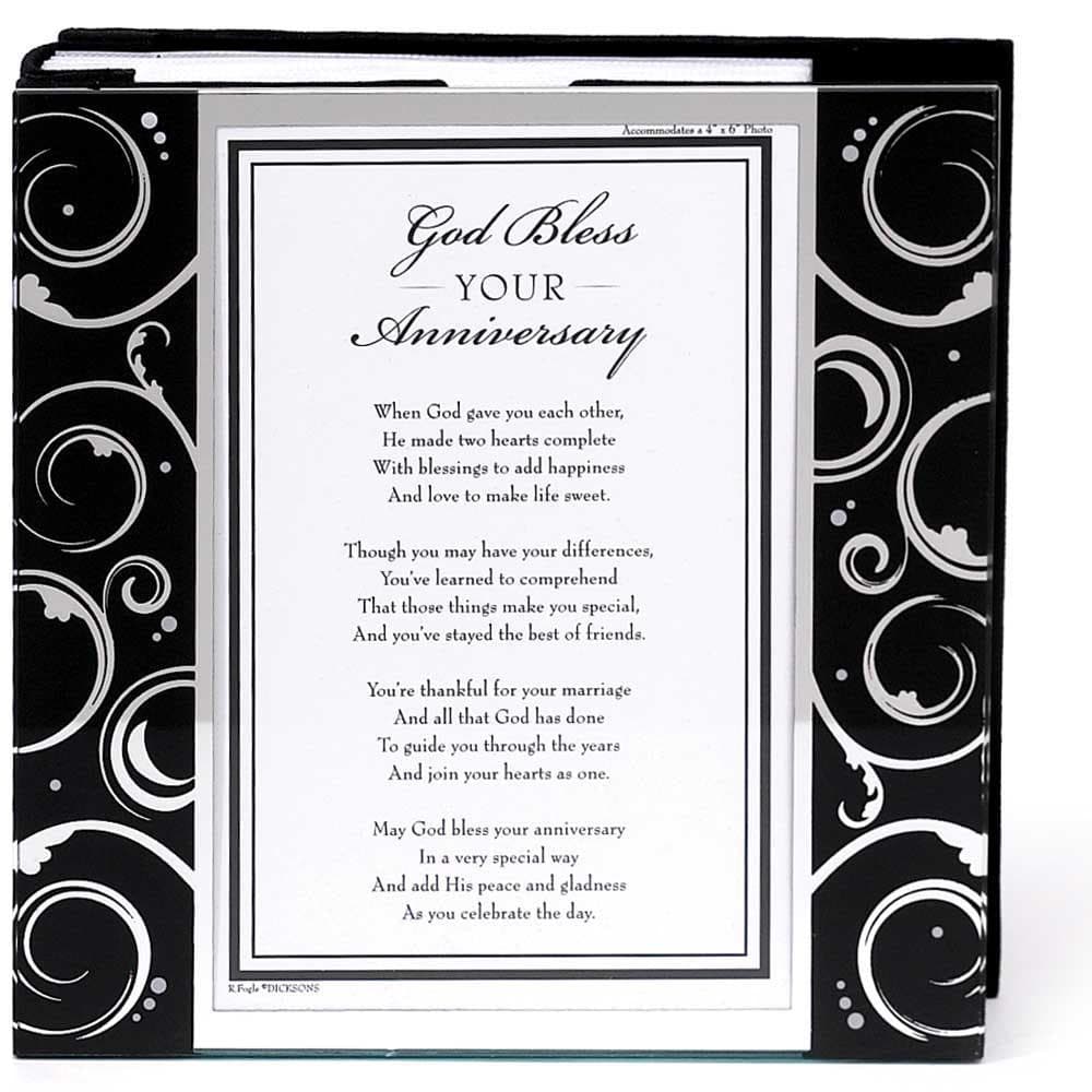 GOD BLESS YOUR ANNIVERSARY PHOTO ALBUM