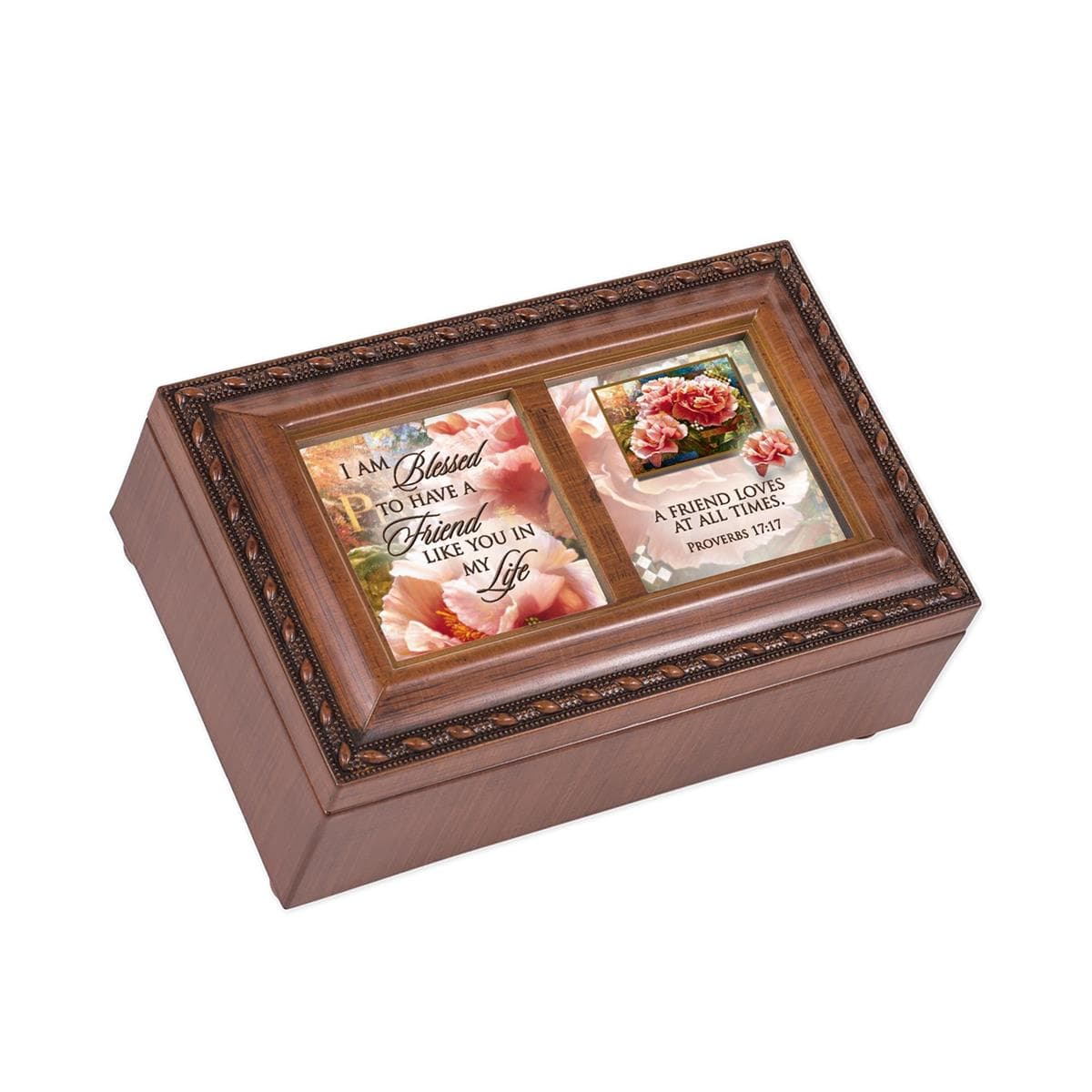 I AM BLESSED PETITE MUSICAL JEWELRY BOX