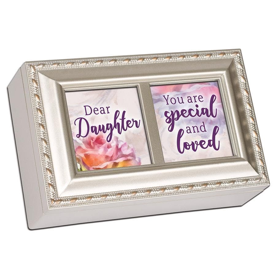 DEAR DAUGHTER PETITE MUSICAL JEWELRY BOX
