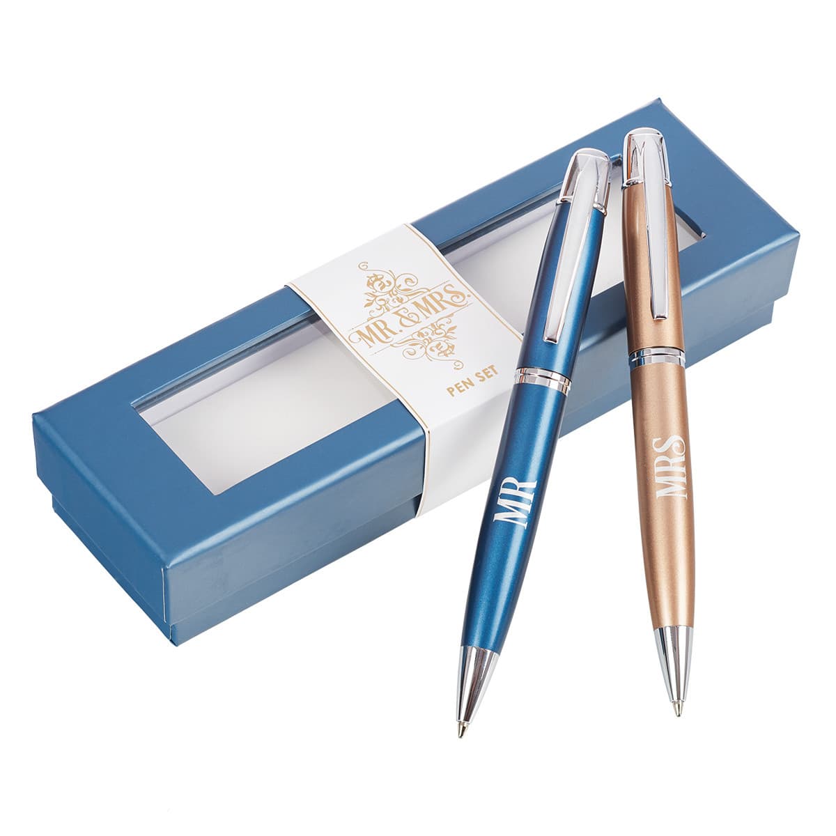 Mr and Mrs Collection set of two Gift Pen Set, picture 4