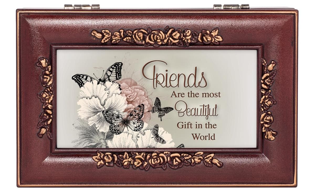 FRIENDS BEAUTIFUL GIFT MUSICAL JEWELRY BOX