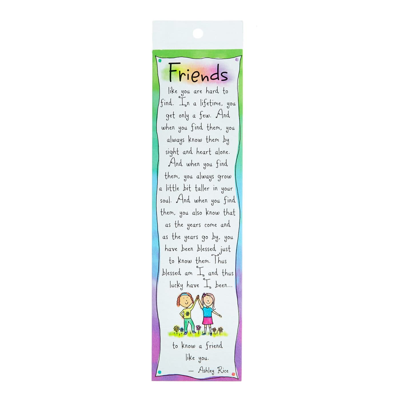 Friends Blue Mountain Arts Bookmark