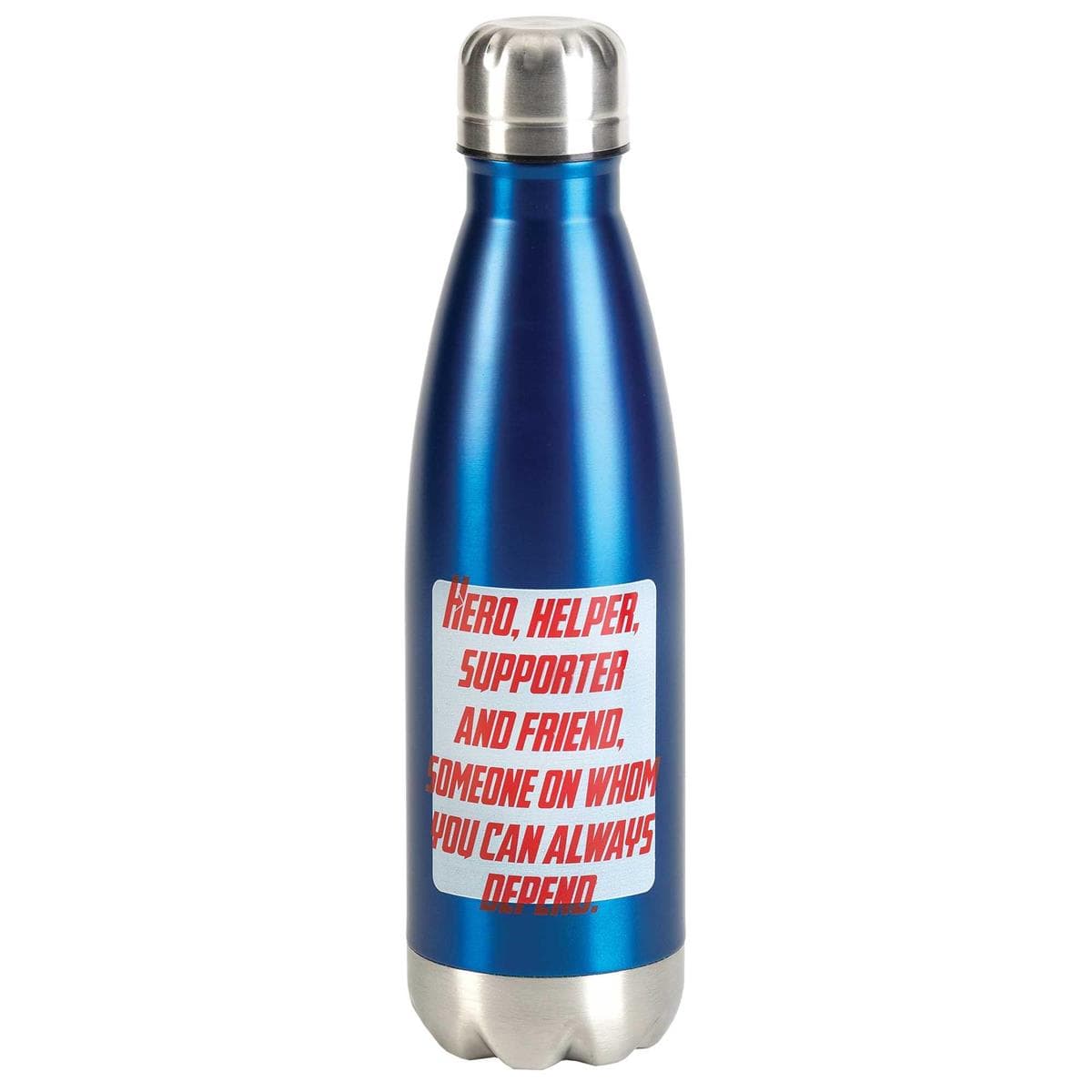 FATHER HERO HELPER SUPPORTER 17 OZ WATER BOTTLE