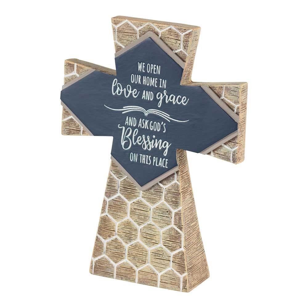 WE OPEN OUR HOME TABLETOP CROSS, picture 2