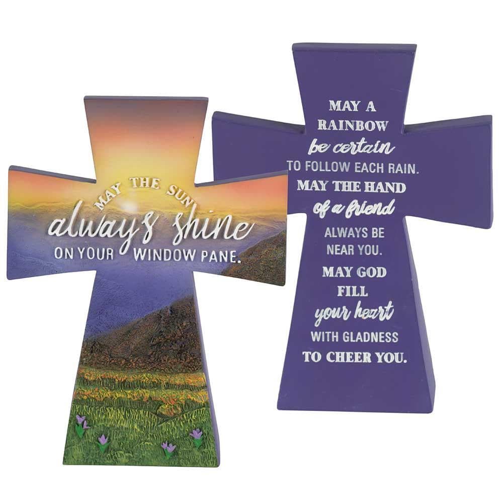 IRISH BLESSING TABLETOP CROSS, picture 5