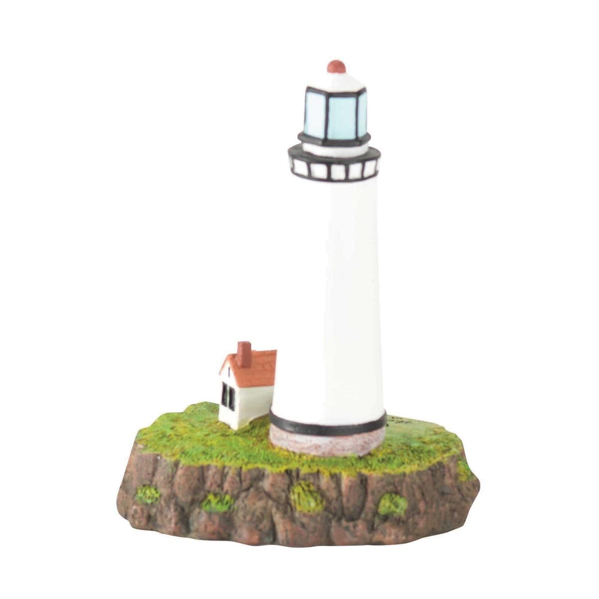 LIGHTHOUSE LIGHTED 4.75"H RESIN FIGURINE, picture 2