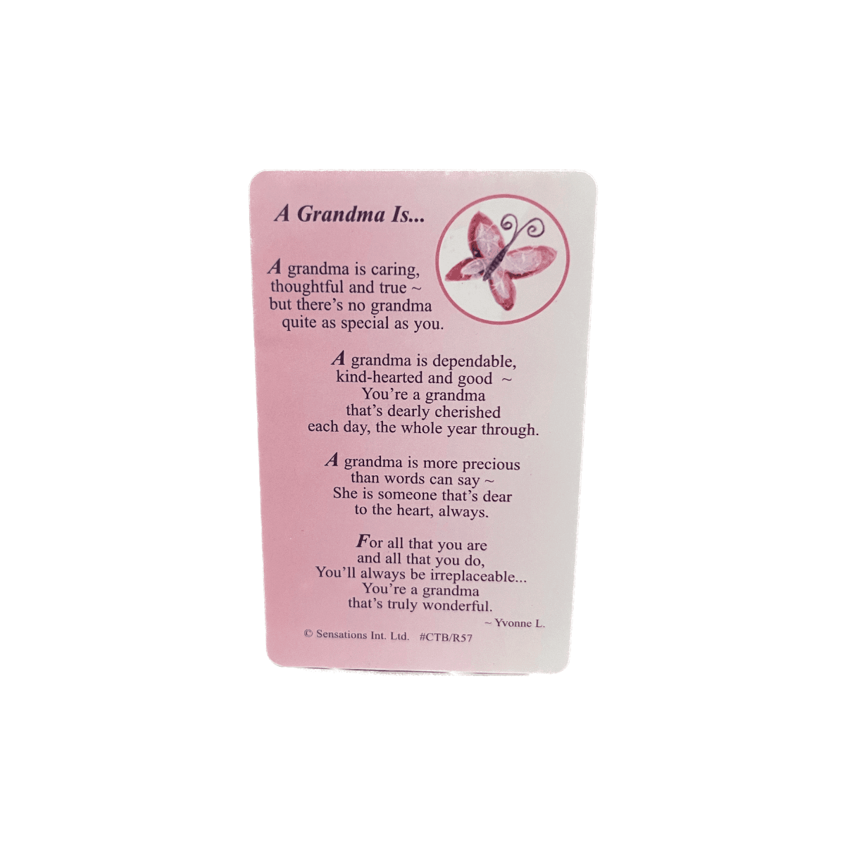 A Grandma Is... Keepsake Wallet Card