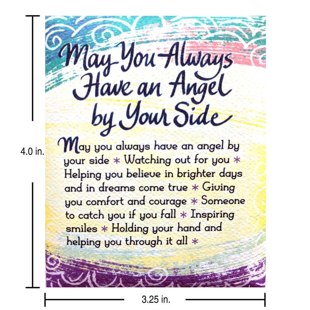 "May You Always Have an Angel by Your Side" Refrigerator Magnet, picture 2