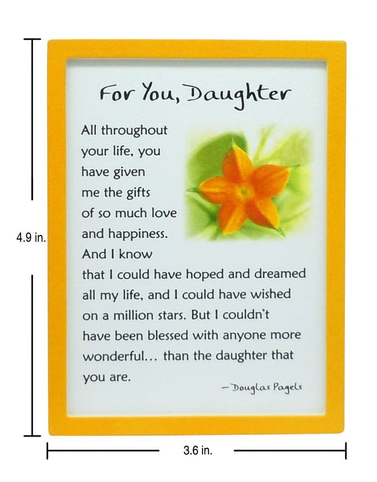 “For You, Daughter" Magnet with Easel Back by Douglas Pagels, picture 2
