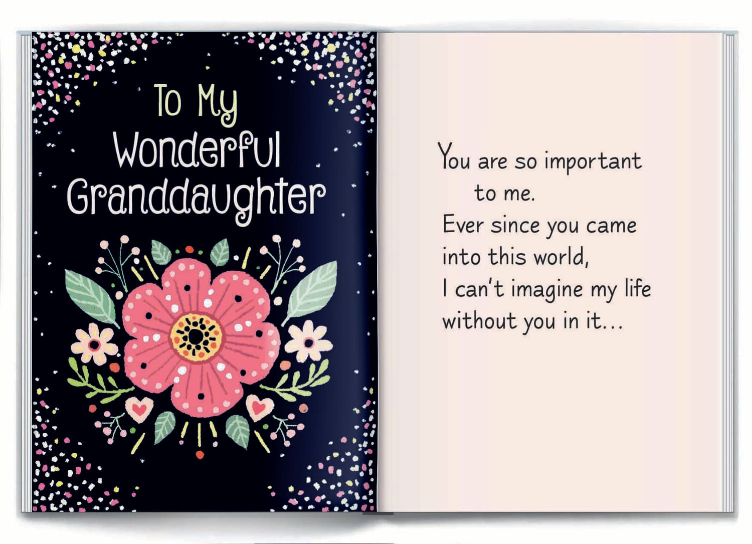 "To My Wonderful Granddaughter" Little Keepsake Book, picture 3