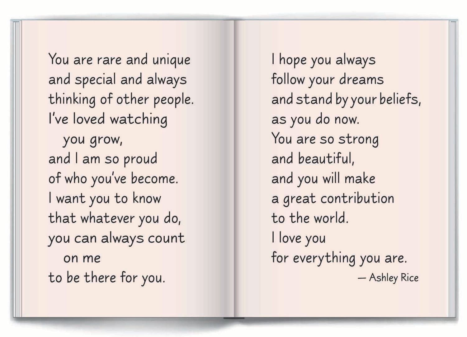 "To My Wonderful Granddaughter" Little Keepsake Book, picture 4