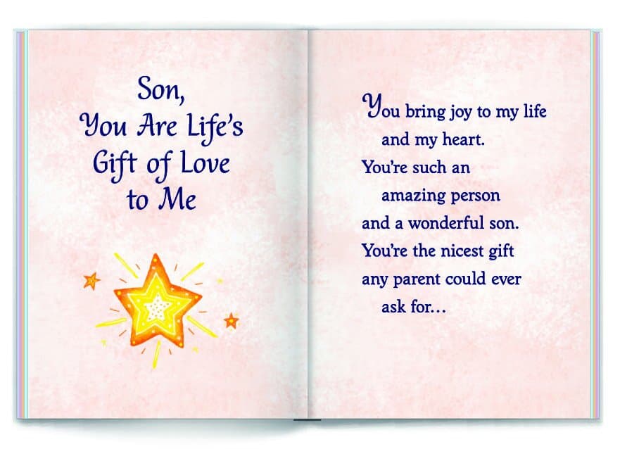 "A Son Is Life's Greatest Gift" Little Keepsake Book, picture 3