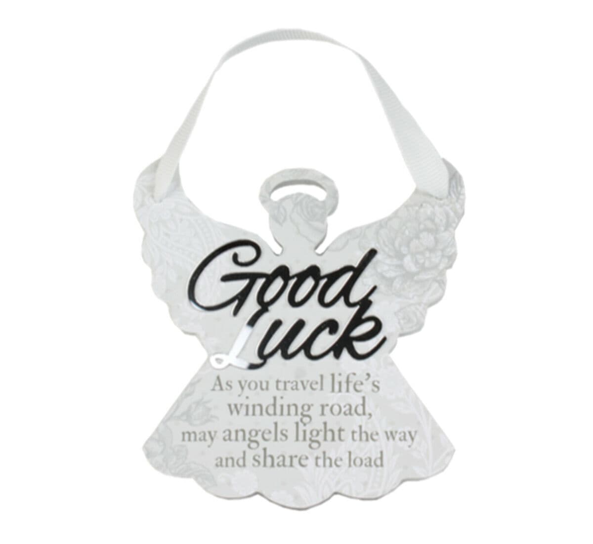 Good Luck Hanging Angel Ornament