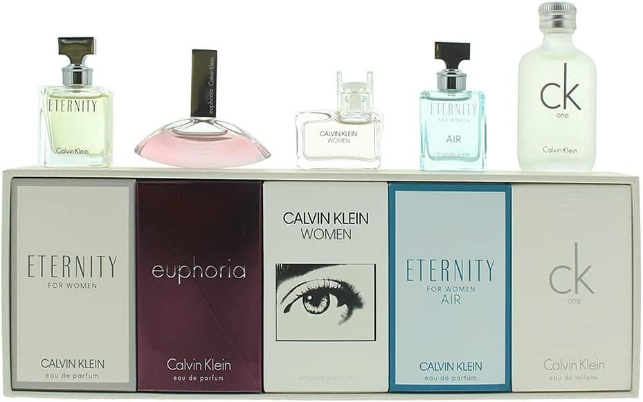 Calvin Klein 5PC Mini Set - EUPHORIA + ETERNITY + ETERNITY AIR + CK WOMAN + CK1, 5 count