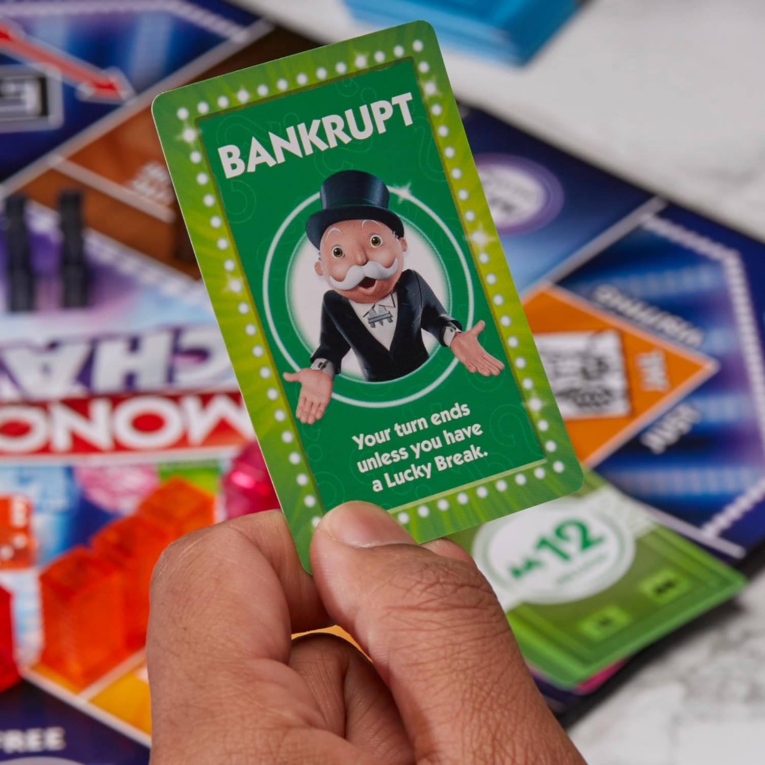 Hasbro Gaming Monopoly Chance Board Game for Adults and Kids | Fast-Paced Family Party Game | Ages 8+ | 2-4 Players, picture 3