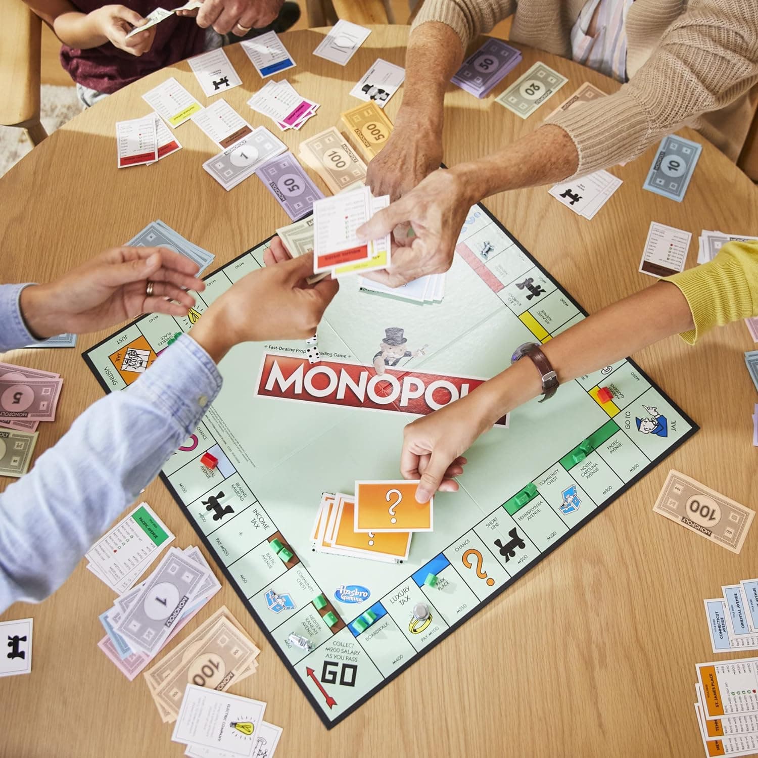Monopoly Game, Family Board Games for 2 to 6 Players, Board Games for Kids Ages 8 and Up, Includes 8 Tokens (Token Vote Edition, picture 4