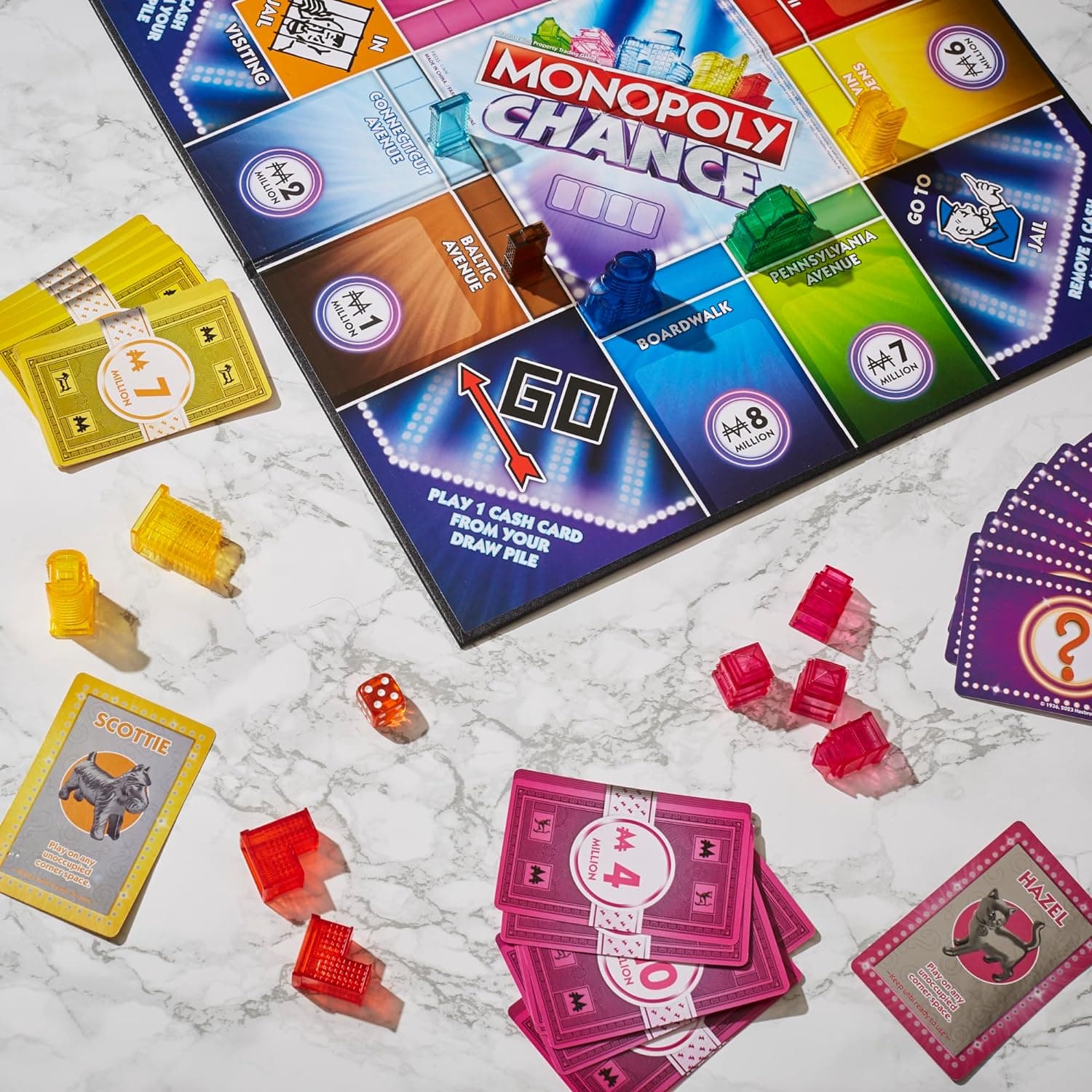 Hasbro Gaming Monopoly Chance Board Game for Adults and Kids | Fast-Paced Family Party Game | Ages 8+ | 2-4 Players, picture 8
