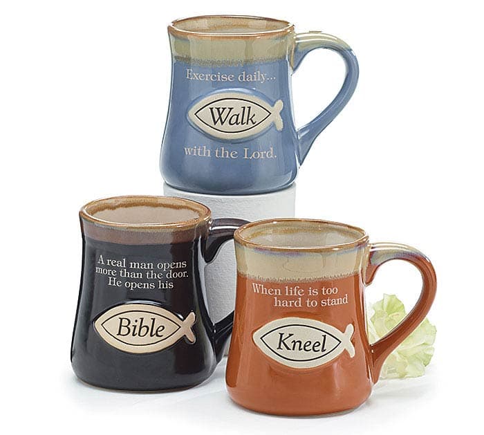 RELIGIOUS MESSAGES PORCELAIN MUG