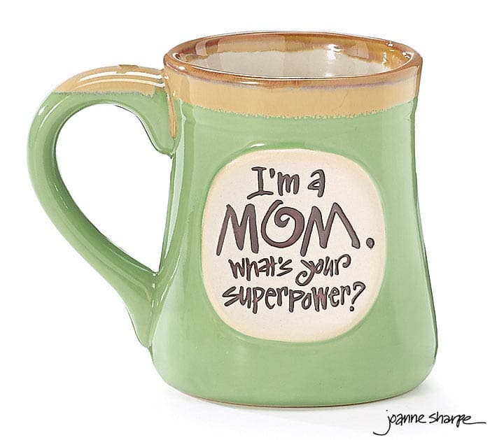 MOM SUPERPOWER PORCELAIN MUG
