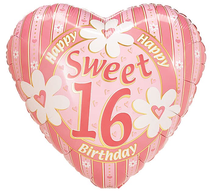 17"PKG SWEET 16