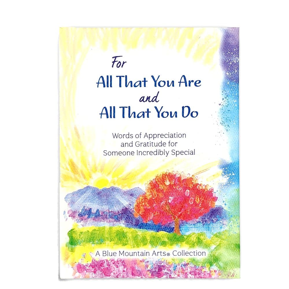 For All That You Are and All That You Do