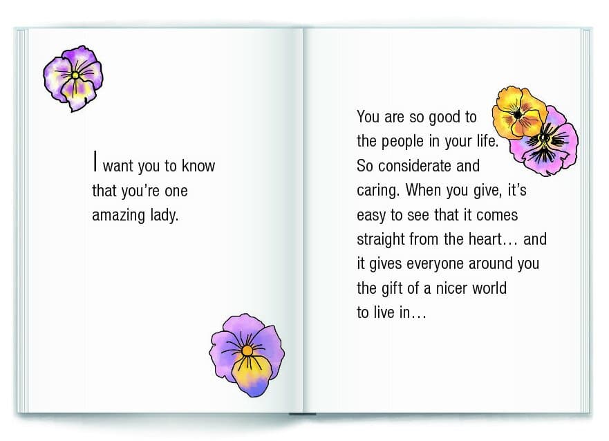 "You Are One Amazing Lady" Little Keepsake Book by D. Pagels Blue Mountain Arts, picture 4