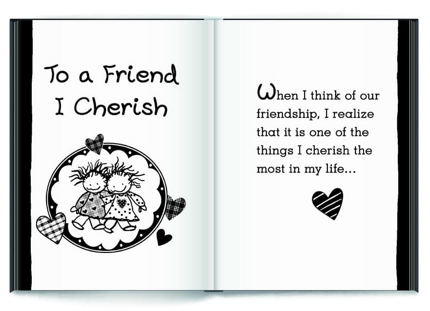 "Forever Friends" Little Keepsake Book by Marci Blue Mountain Arts, picture 3