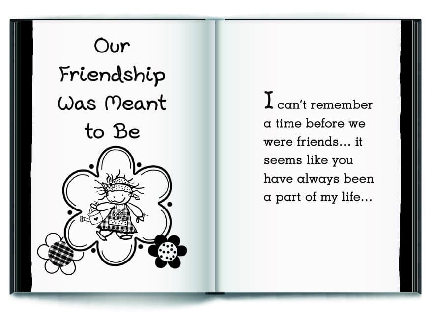 "Forever Friends" Little Keepsake Book by Marci Blue Mountain Arts, picture 5