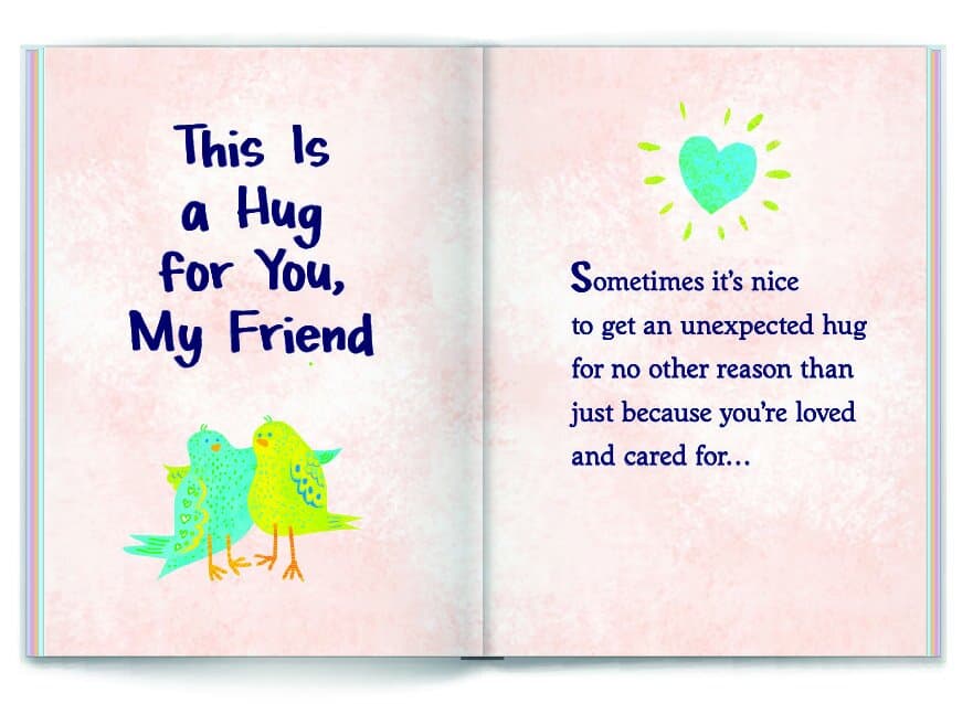 "Friends Live in Each Other's Heart" Little Keepsake Book Blue Mountain Arts, picture 3